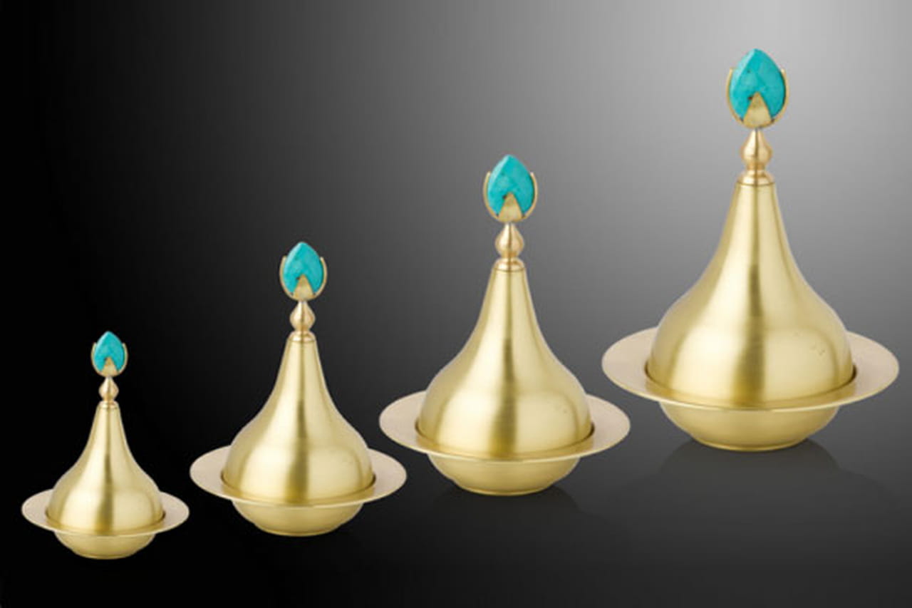 Dervis Darweesh أطباق نحاسية كويتية صحون نحاس لمائدة رمضان اطقم سفرات لعزائم
