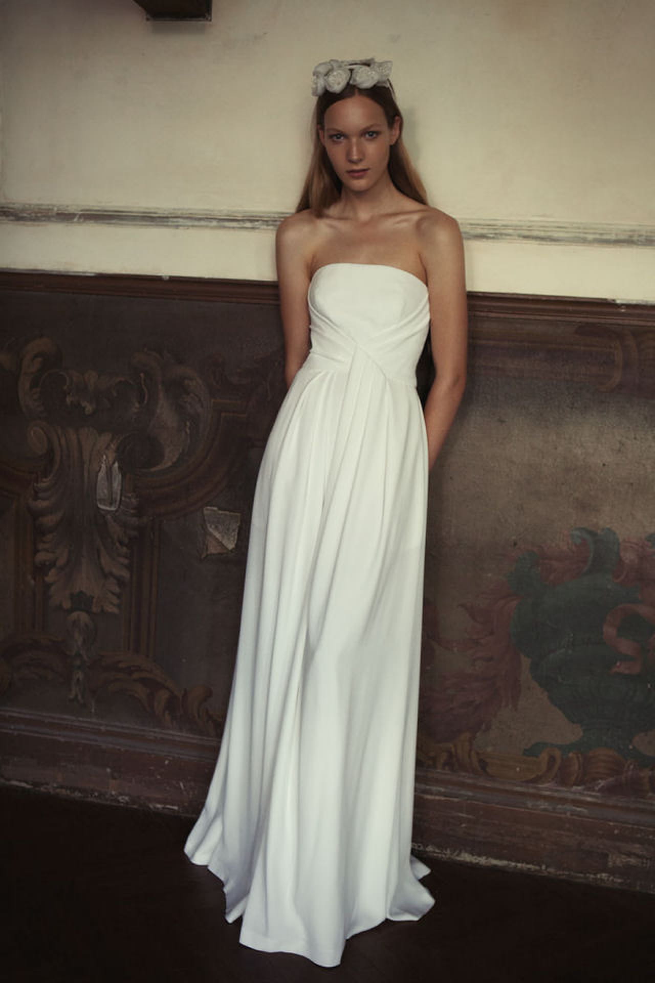 Abito da sposa impero del