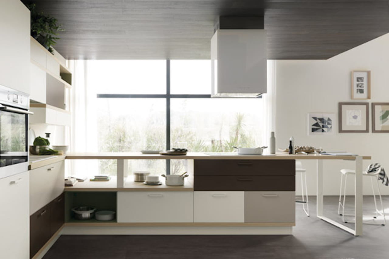 Cucina con penisola: funzionale e conviviale