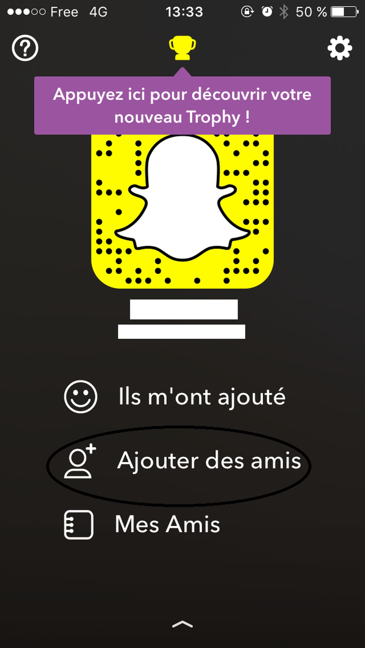 Comment ajouter des amis sur Snapchat