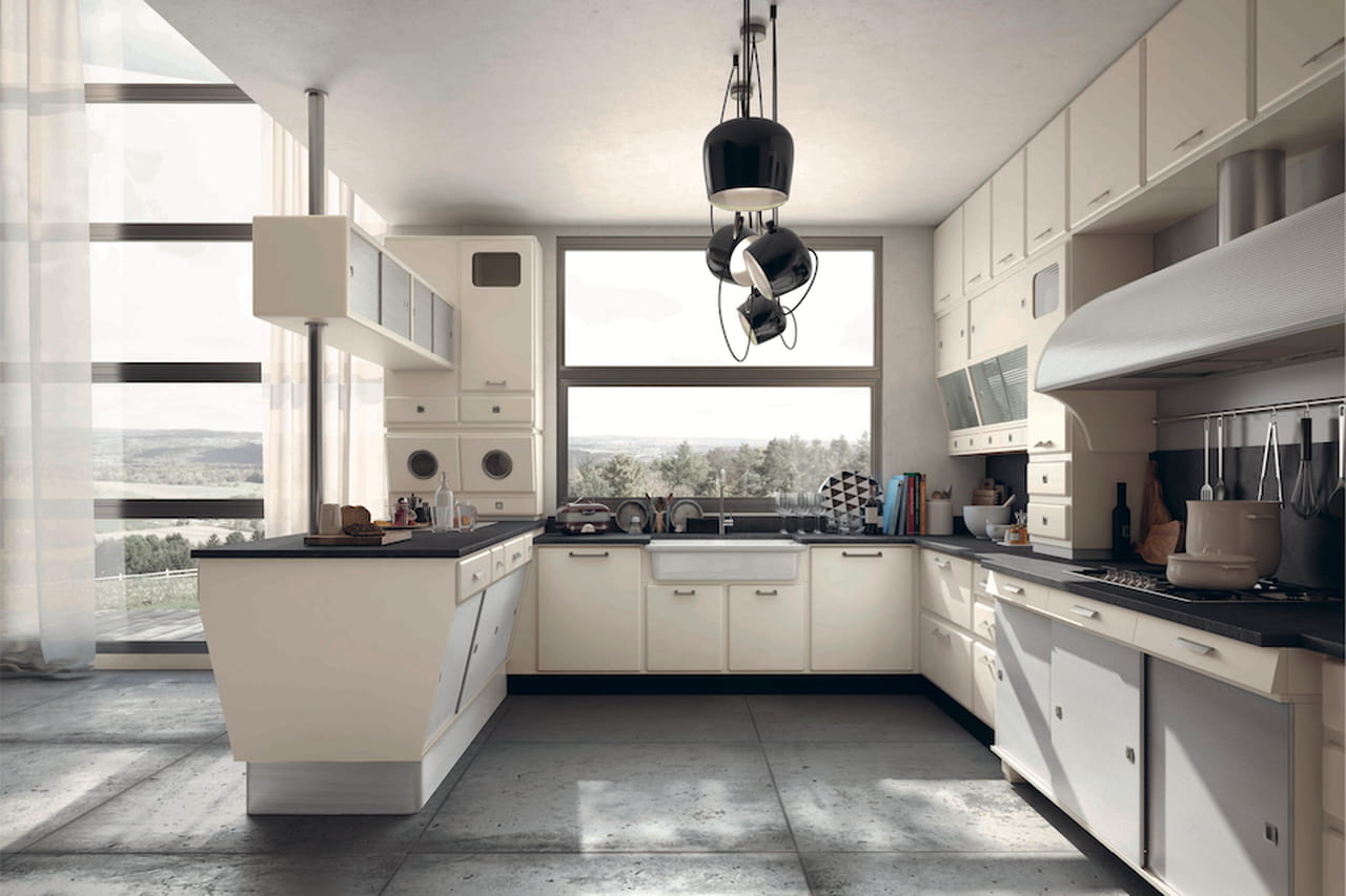 Cucine con penisola: a ciascuno il suo stile Foto cucine con penisola