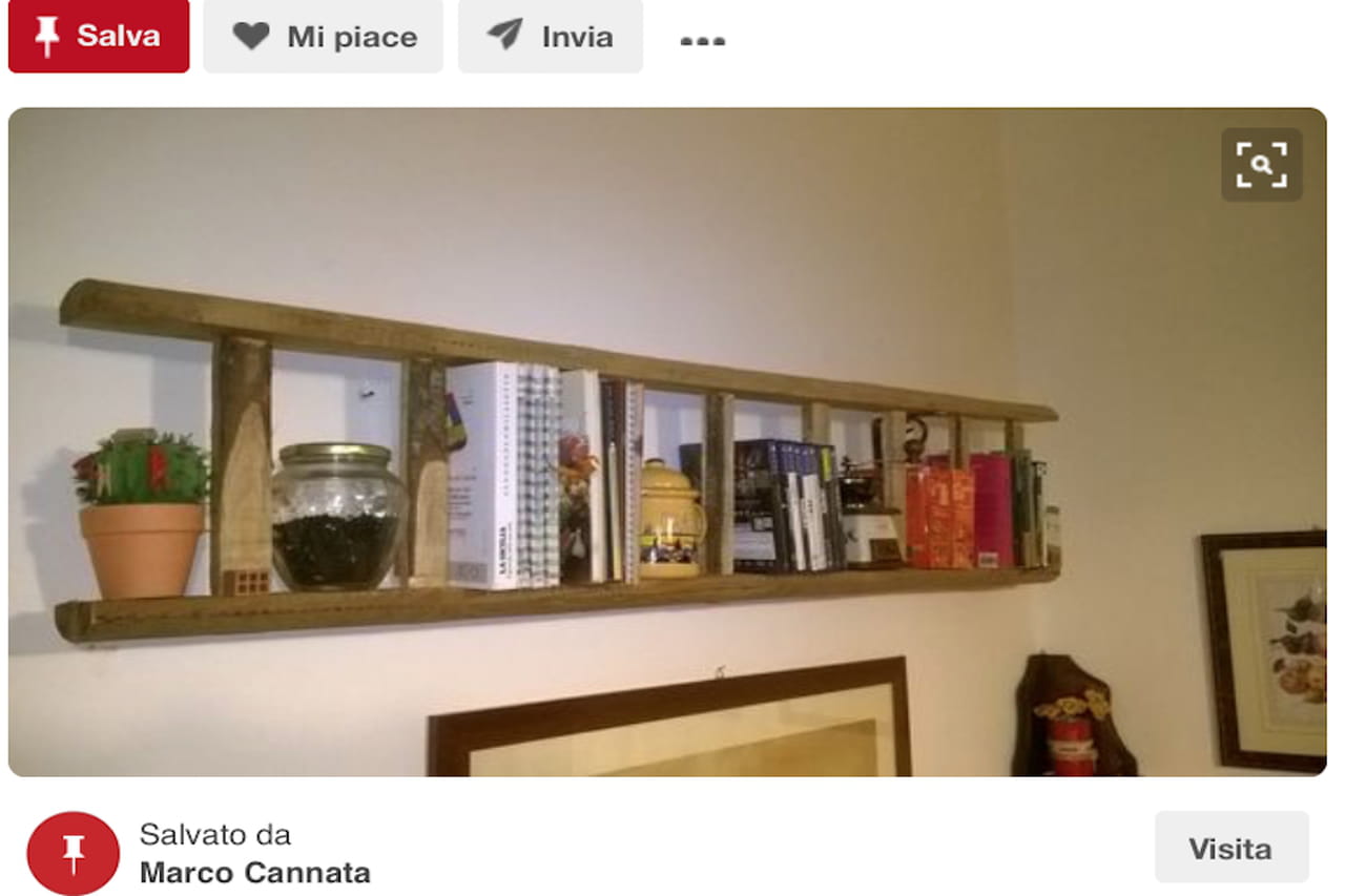 Libreria fai da te: il riciclo in legno