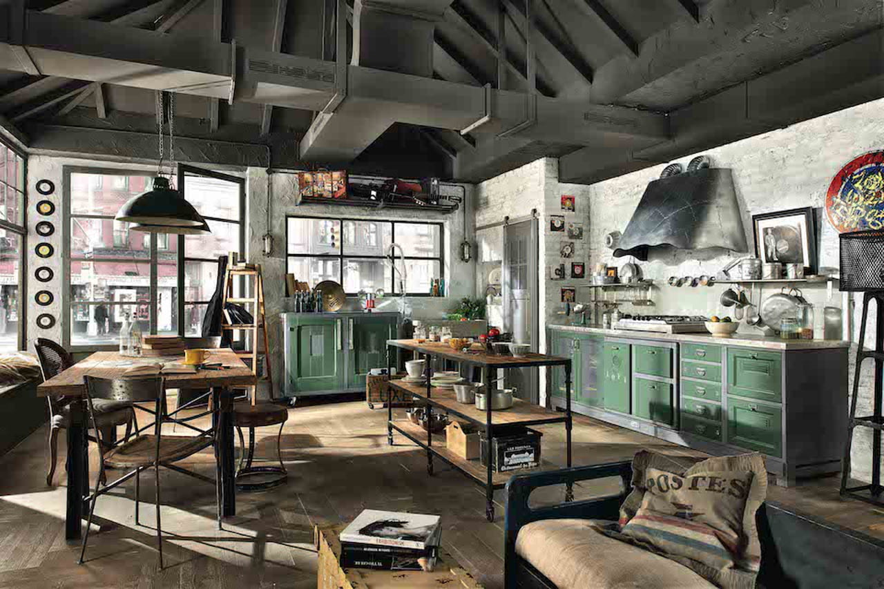 Arredamento rustico (di design): la campagna in cittÃ