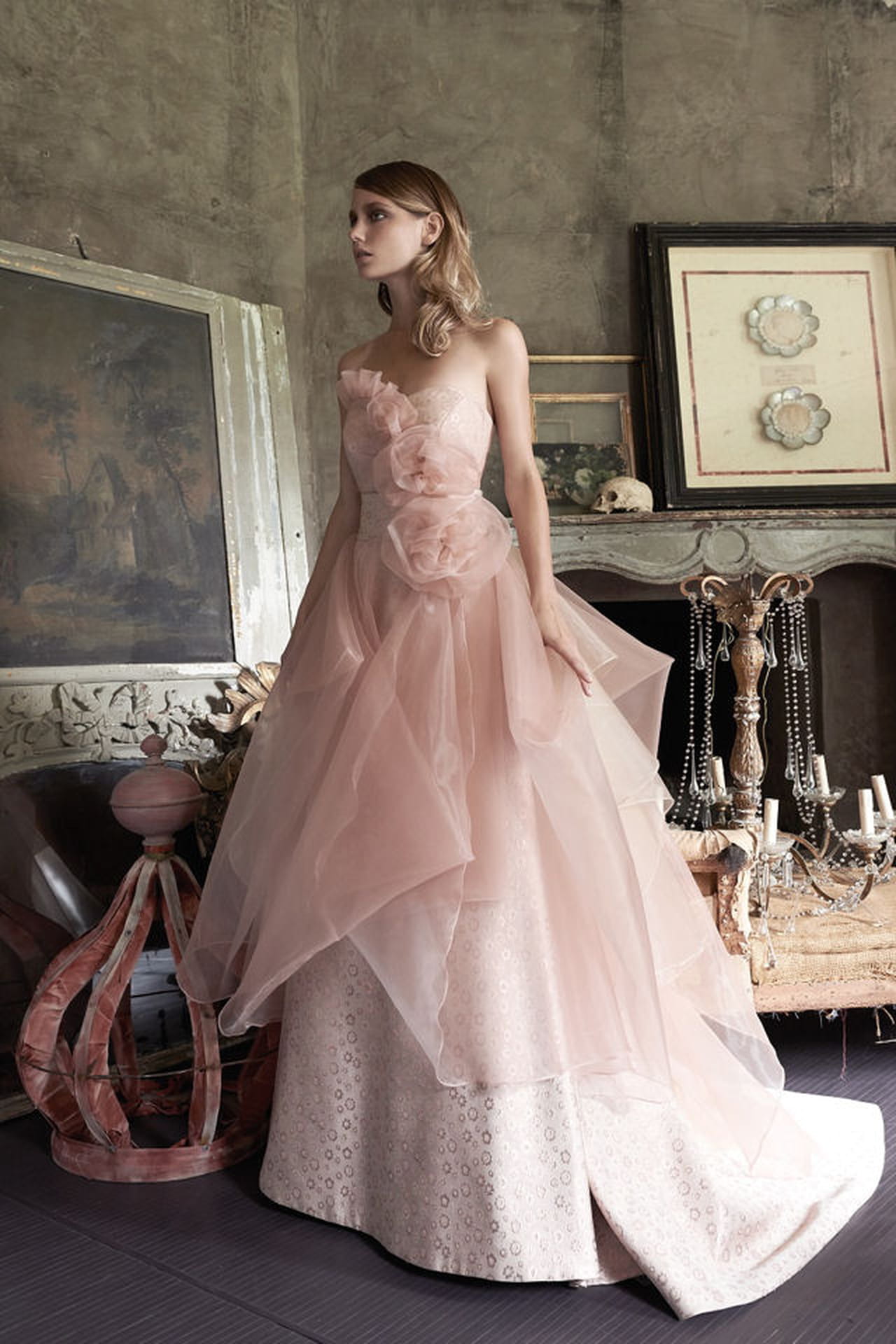 Abiti Da Sposa Color Rosa Antico