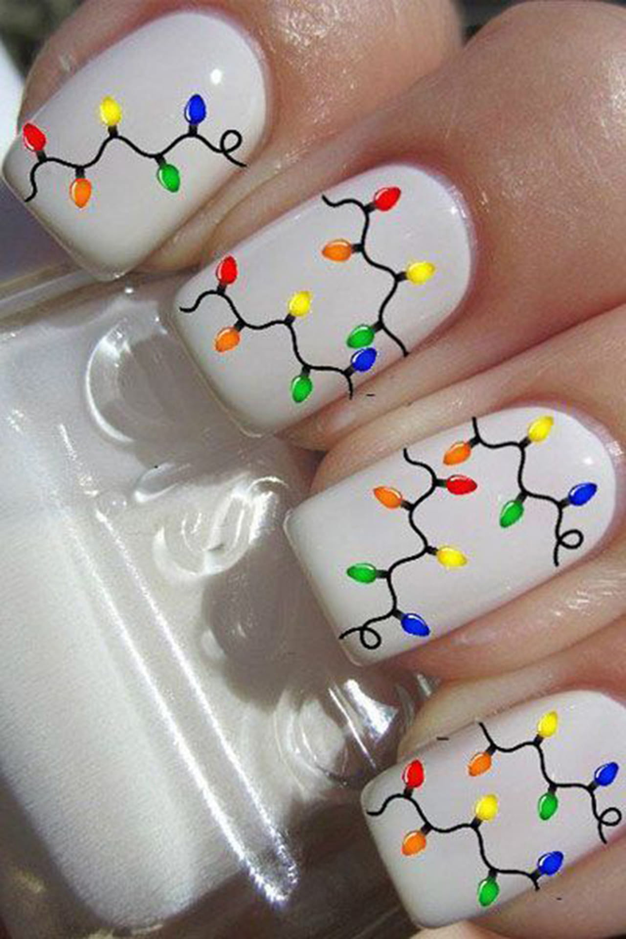 Christmas Acrylic Nail Designs: Tiktok Trends - n3m1kll