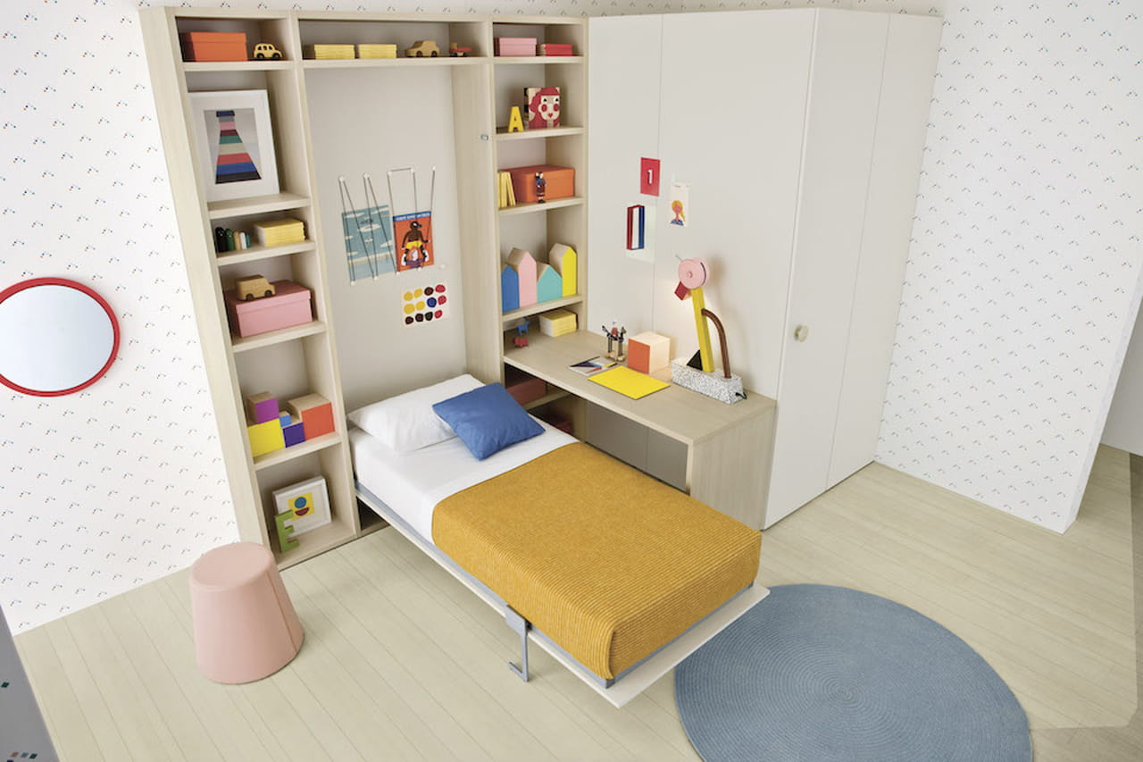 Camerette per ragazzi letto a scomparsa : camerette per bambini ...