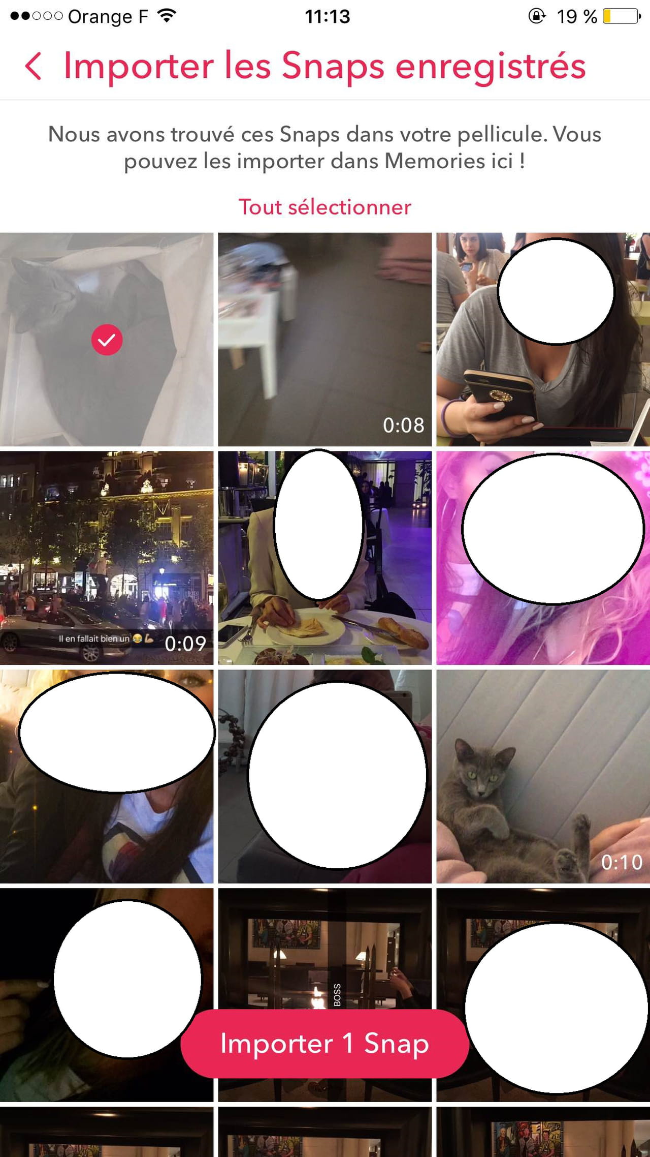Comment Recuperer Des Snap Supprimer De Memories Comment utiliser Memories sur Snapchat