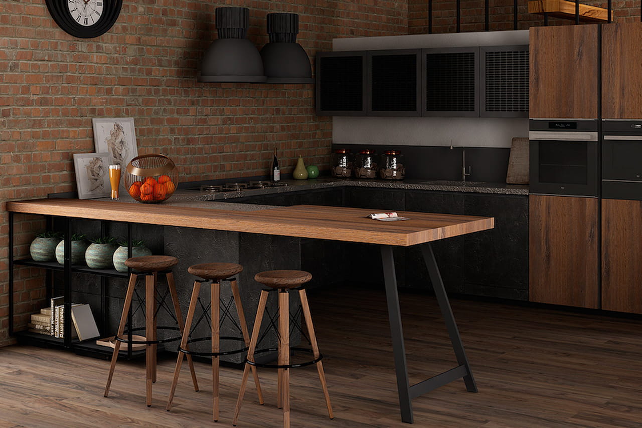 Cucine con penisola: a ciascuno il suo stile Cucina a penisola