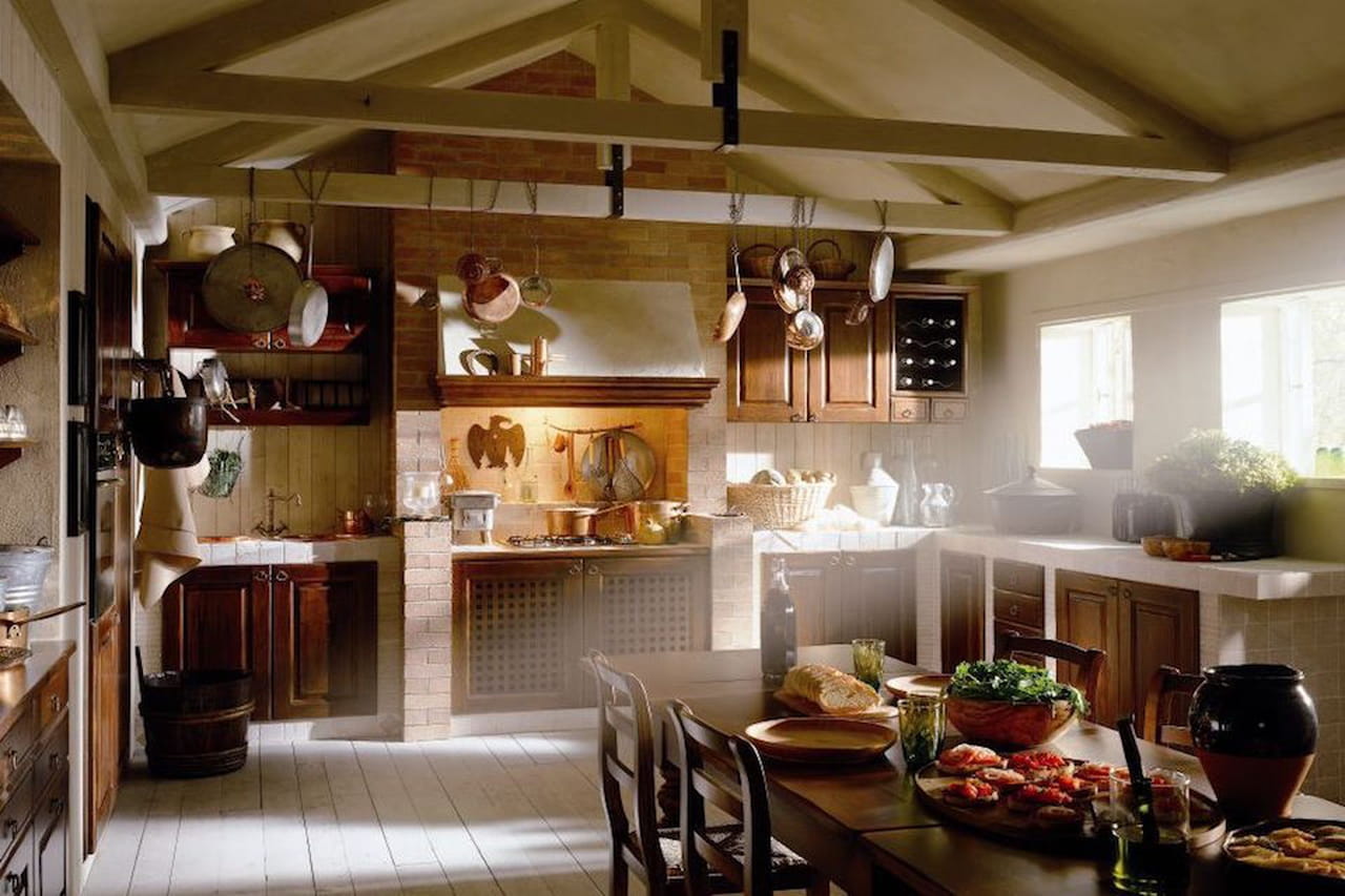 Cucina in muratura: la tradizione personalizzata Cucine per case di campagna