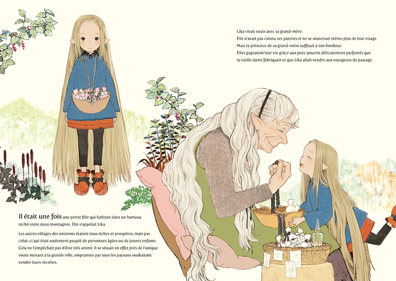 Lika aux cheveux longs tr¨s beau conte sur la valeur des choses Lira pour avoir assez d argent et continuer nourrir sa grand m¨re va t elle sacrifier sa chevelure si précieuse parce que sa grand m¨re lui dit que sa