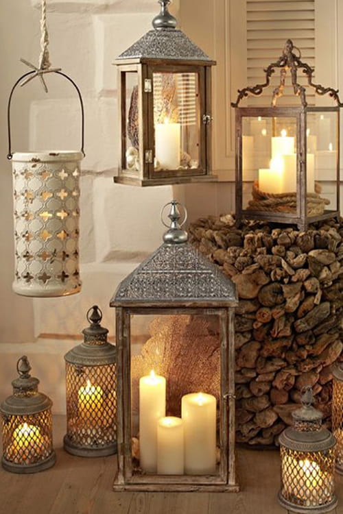 الفانوس الشرقي و العريق زينة عيد الفطر المبارك