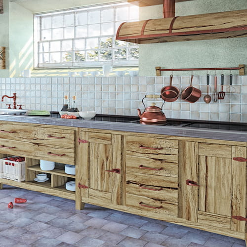Cucine in muratura moderne: country, rustiche o shabby? Cucine all aperto in muratura