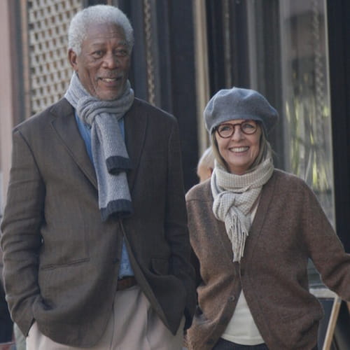 Netflix Movie With Diane Keaton And Morgan Freeman Morgan Freeman e Diane Keaton, ovvero gl'innamorati Alex & Ruth