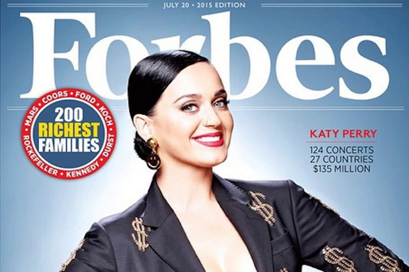 Forbes Katy Perry è la cantante più pagata al mondo