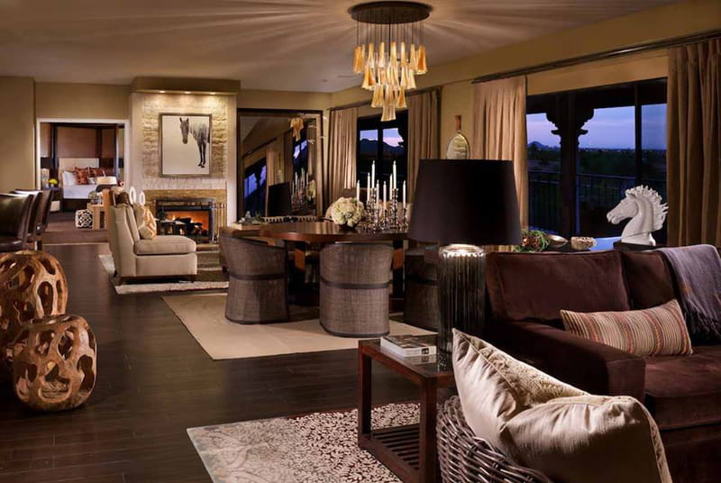تصميمات راقية لديكور المنزل مستوحاة من تصميمات الفنادق الفاخرة